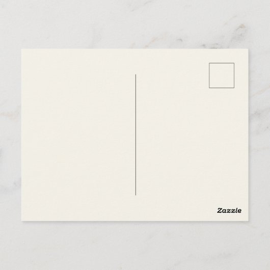 Vintage Karte (Rückseite)