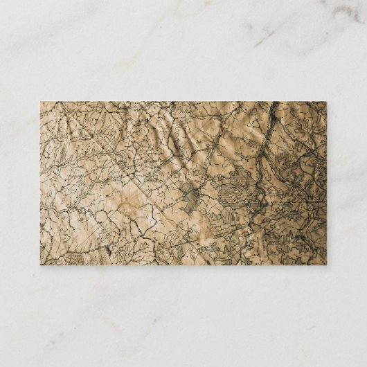 Vintage Karte (Rückseite)