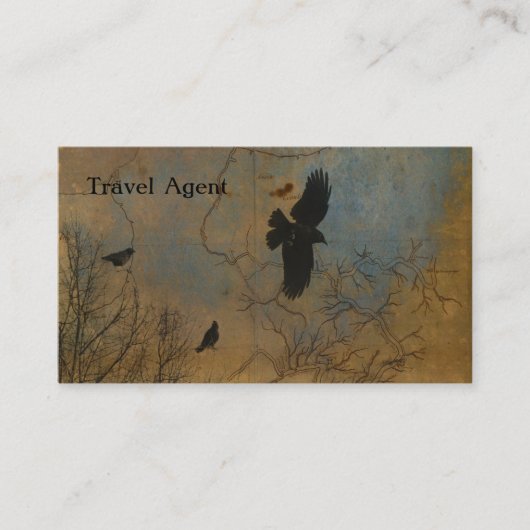 Vintage Karte (Vorderseite)