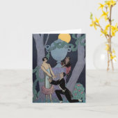 Vintage Karte (Gelbe Blume)