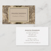 Vintage Karte (Vorne/Hinten)