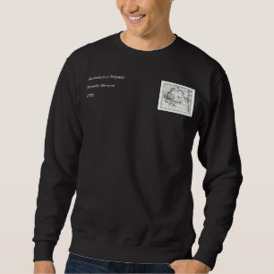 Vintage Karte 1806 - Australasie und Polynesie Sweatshirt