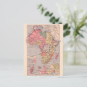 Vintage Karte, 1920, Afrika Postkarte (Stehend Vorderseite)