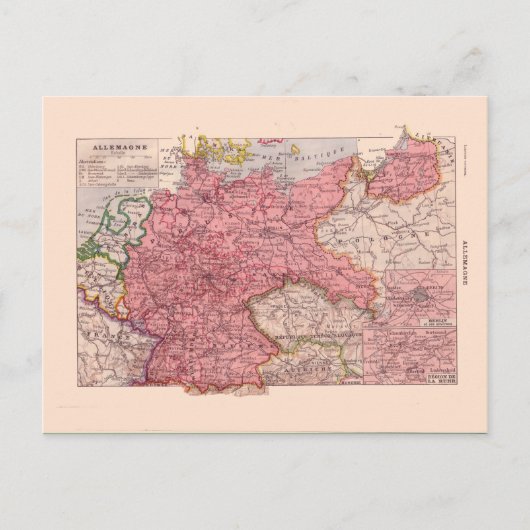 Vintage Karte, 1920, Deutschland Postkarte (Vorderseite)