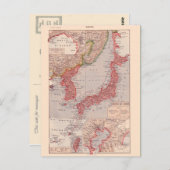 Vintage Karte, 1920, Japan Postkarte (Vorne/Hinten)
