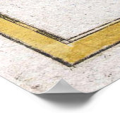 Vintage Karte Afrikas (1780) Poster (Ecke)