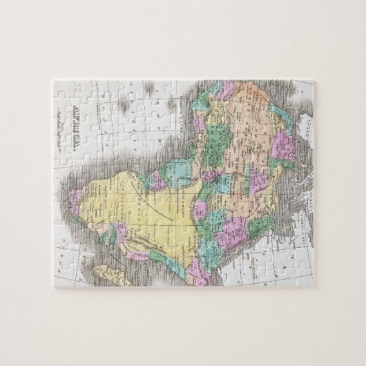 Vintage Karte Afrikas (1827) Puzzle (Horizontal)