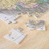 Vintage Karte Afrikas (1827) Puzzle (Seite)