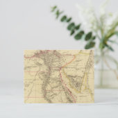 Vintage Karte Ägyptens (1832) (Stehend Vorderseite)