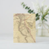 Vintage Karte Ägyptens (1832) (Stehend Vorderseite)