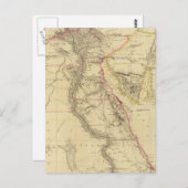 Vintage Karte Ägyptens (1832) (Vorne/Hinten)