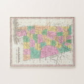 Vintage Karte Alabamas (1827) Puzzle (Horizontal)
