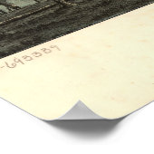 Vintage Karte Atlanta (1871) Poster (Ecke)