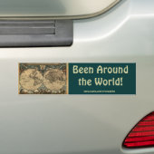Vintage Karte Autoaufkleber (Auf Auto)