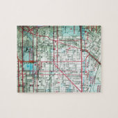 Vintage Karte BALTIMORES Puzzle (Horizontal)