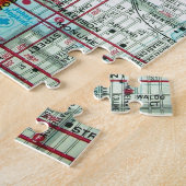 Vintage Karte BALTIMORES Puzzle (Seite)