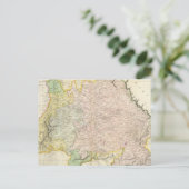 Vintage Karte Bayerns Deutschland (1814) (Stehend Vorderseite)