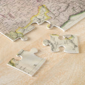 Vintage Karte Bayerns Deutschland (1814) Puzzle (Seite)