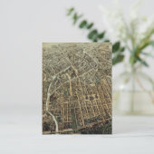 Vintage Karte Berlin (1871) (Stehend Vorderseite)