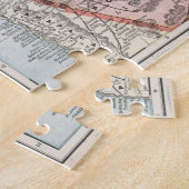 Vintage Karte Boliviens (1901) Puzzle (Seite)