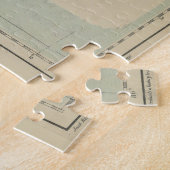 Vintage Karte Costa Ricas (1896) Puzzle (Seite)