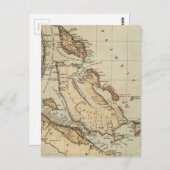 Vintage Karte der Bahamas (1823) (Vorne/Hinten)