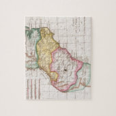 Vintage Karte der Carolinas (1780) Puzzle (Vertikal)