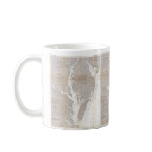 Vintage Karte der Chesapeake-Bucht (1866)