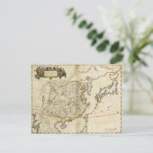Vintage Karte der China | 1662 (Stehend Vorderseite)