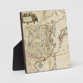 Vintage Karte der China | 1662 Fotoplatte (Vorderseite)