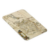 Vintage Karte der China | 1662 Magnet (Rechte Seite)