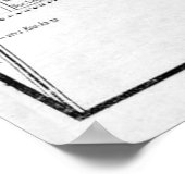 Vintage Karte der China Shanghai (1912) Poster (Ecke)