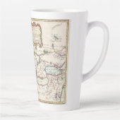 Vintage Karte der Großen Seen Milchtasse (Rechts)