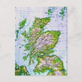Vintage Karte der Orkney-Inseln in Schottland