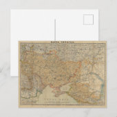 Vintage Karte der Ukraine (1918) (Vorne/Hinten)
