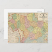Vintage Karte der Ukraine (1941) (Vorne/Hinten)