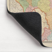 Vintage Karte der Ukraine (1941) Mousepad (Ecke)