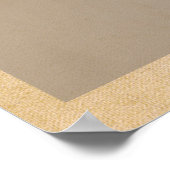 Vintage Karte der Vereinten Staaten Poster (Ecke)