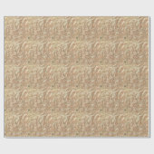 Vintage Karte der Weißen Berge (1937) Geschenkpapier (Flach)