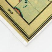 Vintage Karte der Welt (1899) - Stylized Fleecedecke (Ecke)