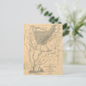 Vintage Karte des Alabama-Flusssystems (1887) (Stehend Vorderseite)