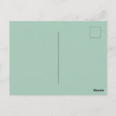 Vintage Karte des Arktischen Ozeans (Rückseite)