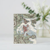 Vintage Karte des Hafens von Boston (1807) (Stehend Vorderseite)