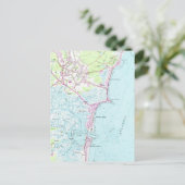 Vintage Karte des Hampton Beach NH (1957) (Stehend Vorderseite)