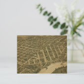 Vintage Karte des Montgomery Alabama (1887) (Stehend Vorderseite)