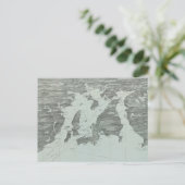 Vintage Karte des Narragansett Bay (1907) (Stehend Vorderseite)