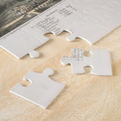 Vintage Karte des Natick MA (1877) Puzzle (Seite)