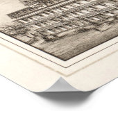 Vintage Karte des neuen kanadischen CT (1878) Poster (Ecke)