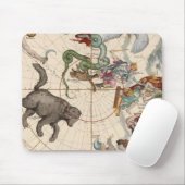 Vintage Karte des Nordpols Mousepad (Mit Mouse)