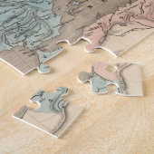 Vintage Karte des Römischen Reiches (1838) Puzzle (Seite)